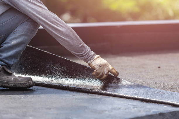 Professional Waterproofing technician working in Ashley, PA